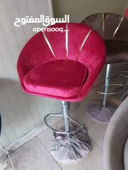  1 كرسي بار قطيفه
