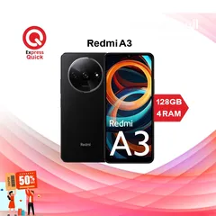  1 REDMI A3 ( 128GB ) / 8 RAM NEW /// ريدمي اي 3 ذاكره 128 جيجا الرام 8 الجديد كلياً