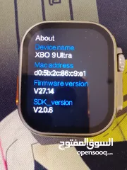  3 ساعه ذكيه XBO 9Ultra  ...........