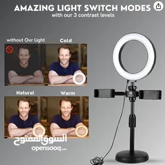  4 Selfie ring light for mobile phone