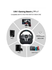  3 gaming steering wheel