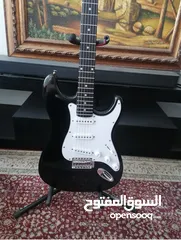  2 Fender electric guitar stratocaster