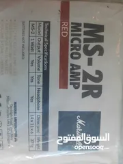  5 Marshall ms-2 micro amp  وارد بريطانيا صنع الفيتنام  سماعة قيتار الكتروني