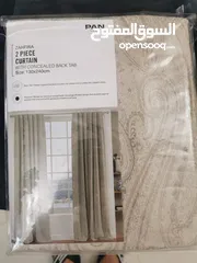  2 PAN HOME new curtains - 2 Pieces - size 130x240 cm