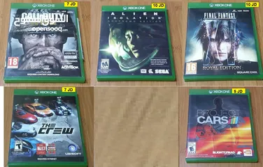  6 اجمل سيديات اكسبوكس ون اكسبوكس 360  XBOX360 XBOX ONE OG Games