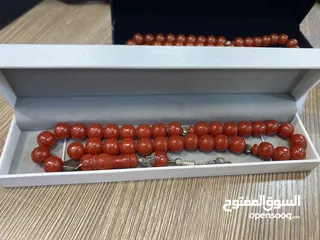  6 سبح احجار فاتوران كهرمان سندلس