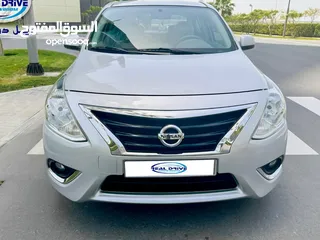  11 **BANK LOAN AVAILABLE FOR THIS CAR**  NISSAN SUNNY SV  Year-2019  Engine-1.5L  V4-Silver