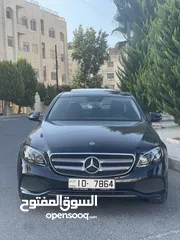  2 MERCEDES-BENZ E200 2018  فتحة ماشية 85 ألف وارد المانيه