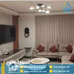  1 شقه جديدة مميزة جدا سوبر ديلوكس مفروشه فرش فخم خلف مستشفى رام الله