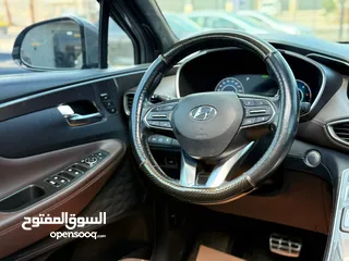 8 Hyundai santafe 2021 هونداي سنتافي 2021 فل إضافات