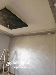  13 دهين مصري محترف بخبره كبيره في مجال الدهان و الديكورات وتركيب ورق الجدران وبديل الخشب وبديل الرخام ؟