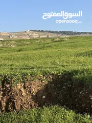  5 ارض للبيع جرش عنيبه بقوشان مستقل 3500متر مفروزه بقوشان مستقل اطلاله مميزه جدا جدا