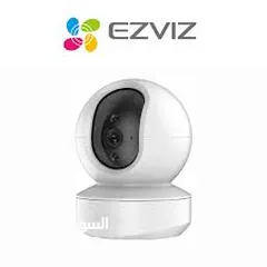  1 كاميرا   H6C EZVIZ واي فاي داخلي 2MP صوت و صورة مع تتبع ذكي للحركة و توفر تغطية شاملة 360 درجة