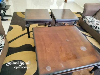  5 طقم كنب مع طاولات