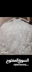  3 فستان عرس  لبسة واحدة للبيع
