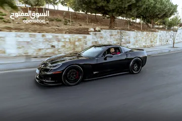  14 Corvette C6 2008 Ls3 Targa Top 500HP بحالة الوكالة