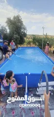  5 بركة سباحة عائلية 4.5 متر مع فلترها