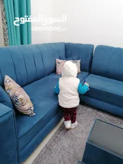  2 طقم كورنر مع طاولات للبيع