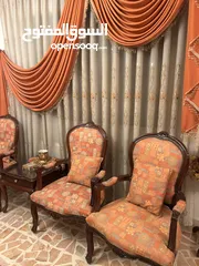  7 طقم ضيوف مع برادي 10 مقاعد و3 شبابيك