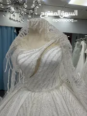  4 فستان عروس جديد تصميم وخياطه تركيه