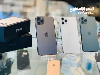  7 متوفر ايفونات 11 برو ماكس اصلي جيجا 64 و 256 بطارية مشكل متوفر توصيل كفر ولزقة وشاحن الاصلي