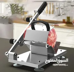  1 ماكينة تقطيع متعددة الاستخدامات  مناسبة لتقطيع اللحوم المجمدة، الدجاج، السمك، والخضار بكل سهولة