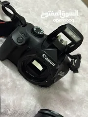  7 Canon EOS 4000D Camera DSLR+ LENS  18-55MM كانون ذات جودة عالية  للبيع جديدة