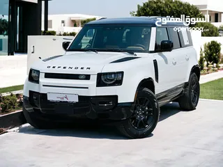  1 AED 5,890 PM  LAND ROVER DEFENDER 110 SE 3.0TC I6  BRAND NEW  OFFROAD ABILITY  0% DOWNPAYMENT