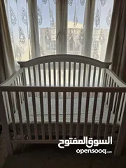  1 Juniors crib with mattress for sale سرير جونيور مع فرش للبيع