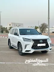  2 لكزس LX570 خليجي 2017 فول ابشن صبغ وكاله