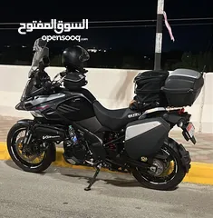  7 SUZUKI V-STROM 1000CC 2018 SUPER CLEAN TITLE BLACK COLOR