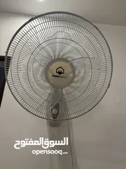 1 مروحتين حائط super deluxe + home electric عدد 2 بحالة ممتازة