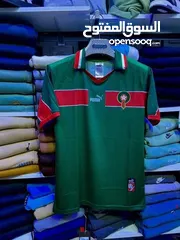  1 قميص نادي المنتخب المغربي 1998  Jersey of Moroccan team 1998