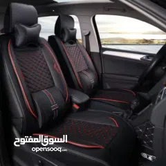  1 أفضل حماية لمقاعد سيارتك!  طقم فرش متكامل عالي الجودة لجميع السيارات (5 مقاعد).  مقاوم للأوساخ