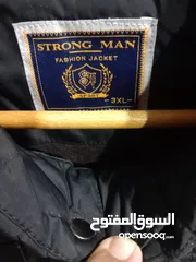  2 جاكيت ماركة Strong واتر بروف فرو من الداخل للبيع قياس 3 اكس للبيع