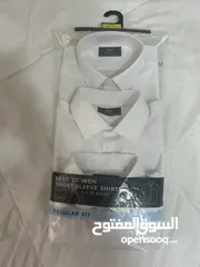  1 قميص M&S )Mark & Spenser ) جديد للبيع بسعر حرررق ( نص كم ) قياس الرقبة 16.5