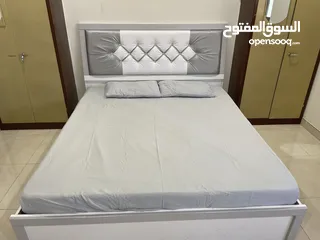  1 King size bed with mattress and pillows- 600 SAR