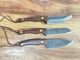  3 سكين حاده جدا الحديد فولاذ مقاوم لصداء