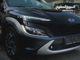  5 هونداي كونا هايبرد اعلى صنف  موديل 2022 وارد وكفالة الشركة او بدفعه 3500 دينار