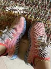  3 fishnet adidas shoes