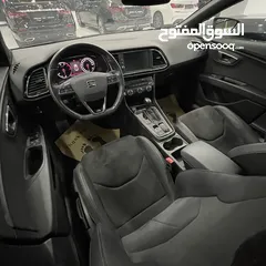  13 Seat leon fr // فتحة سقف بانوراما كاملة الاضافات طلاء الشركة يد صفر