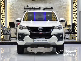  3 Toyota Fortuner TRD V6 ( 2018 Model ) in White Color GCC Specs