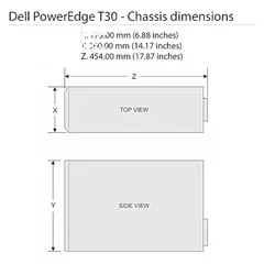  15 Dell PowerEdge T30 tower Server - 1 x Intel Xeon E3-1225 v5 Quad- 2TB HHD  32GB SSD 512 m.2 NVME