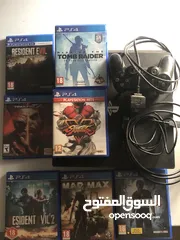  1 بلستيشن 4 برو للبيع  Ps4 pro for sell+ipadm mini 5