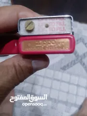  1 قداحه نوع وماركه زيبو بحاله جيده جدا للبيع