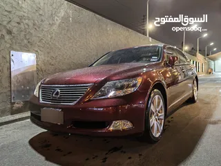  1 لكزس ls600 هايبرد 2008 ممشى قليل جدا للبيع