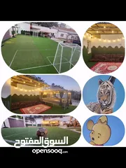 2 استراحه اوشاليه المعبيله الشماليه السيب farm for rent daily al seeb