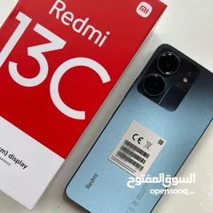  3 مستعمل اخو الجديد شاومي 13c رام 16 جيجا 128 و 256 اغراضة والكرتونه الأصلية متوفر توصيل