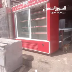  1 ثلاجة عرض بابين تبريد ممتاز