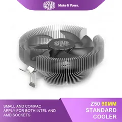  1 مبرد هوائي أصلي من كولر ماستر للمعالجات COOLER MASTER Z50 CPU AIR COOLER